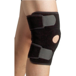Επιγονατίδα One Size με οπή Neoprene ανοικτή με δέστρες